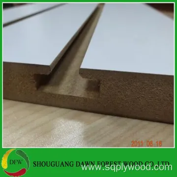 Glossy Melamine Surface Slot MDF